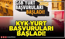 KYK yurt başvuruları başladı!