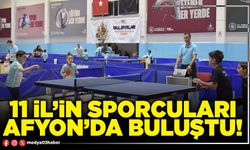 11 İl’in sporcuları Afyon’da buluştu!