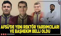 AFSÜ’de yeni Rektör Yardımcıları ve Başhekim belli oldu