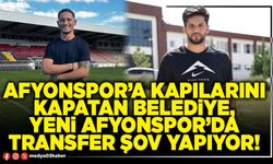 Afyonspor’a kapılarını kapatan Belediye, Yeni Afyonspor’da transfer şov yapıyor!