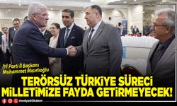 Terörsüz Türkiye süreci milletimize fayda getirmeyecek!