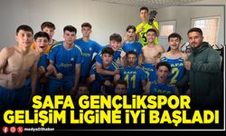 Safa Gençlikspor Gelişim Ligine iyi başladı