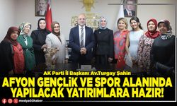 Afyon Gençlik ve Spor alanında yapılacak yatırımlara hazır!