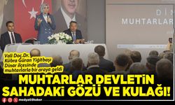 Muhtarlar Devletin sahadaki gözü ve kulağı!