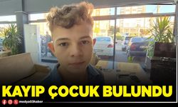Kayıp çocuk bulundu
