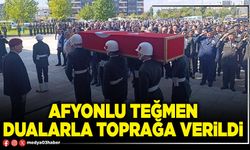 Afyonlu Teğmen dualarla toprağa verildi