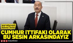 Cumhur İttifakı olarak bu sesin arkasındayız