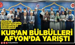 Kur’an bülbülleri Afyon’da yarıştı