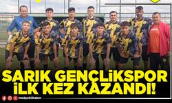 Sarık Gençlikspor ilk kez kazandı!