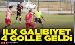 İlk galibiyet 4 golle geldi