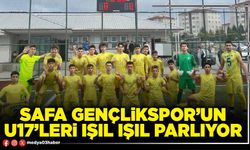 Safa Gençlikspor’un U17’leri ışıl ışıl parlıyor