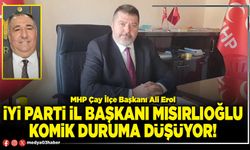 İYİ Parti İl Başkanı Mısırlıoğlu komik duruma düşüyor!