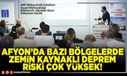 Afyon’da bazı bölgelerde zemin kaynaklı deprem riski çok yüksek!