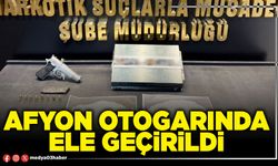 Afyon Otogarında ele geçirildi