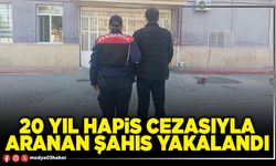 20 yıl hapis cezasıyla aranan şahıs yakalandı