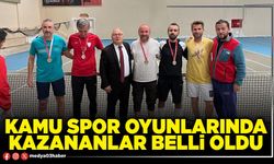 Kamu spor oyunlarında kazananlar belli oldu