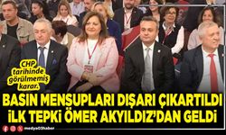 Basın mensupları dışarı çıkartıldı ilk tepki Ömer Akyıldız’dan geldi