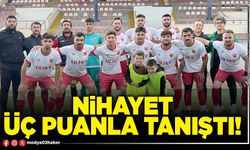 Nihayet üç puanla tanıştı!