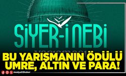 Bu yarışmanın ödülü umre, altın ve para!