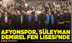 Afyonspor, Süleyman Demirel Fen Lisesi’nde