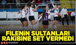 Filenin Sultanları rakibine set vermedi