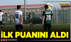 İlk puanını aldı