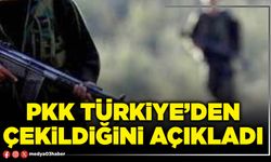 PKK Türkiye’den çekildiğini açıkladı