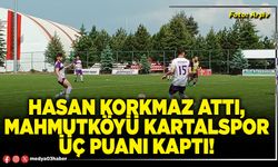 Hasan Korkmaz attı, Mahmutköyü Kartalspor üç puanı kaptı!