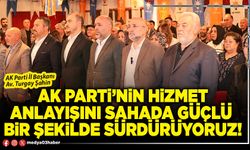 AK Parti’nin hizmet anlayışını sahada güçlü bir şekilde sürdürüyoruz!