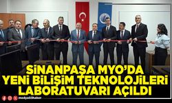 Sinanpaşa MYO’da yeni bilişim teknolojileri laboratuvarı açıldı