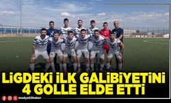 Ligdeki ilk galibiyetini 4 golle elde etti