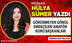 Görünmeyen gönül emekçileri amatör Koro Başkanları