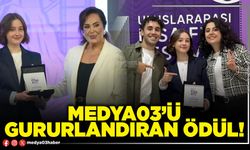Medya03’ü gururlandıran ödül!