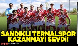 Sandıklı Termalspor kazanmayı sevdi!