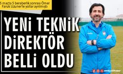 Yeni Teknik Direktör belli oldu