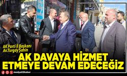AK davaya hizmet etmeye devam edeceğiz