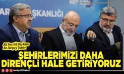 Şehirlerimizi daha dirençli hale getiriyoruz