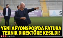 Yeni Afyonspor’da fatura Teknik Direktöre kesildi!