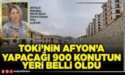 TOKİ’nin Afyon’a yapacağı 900 konutun yeri belli oldu