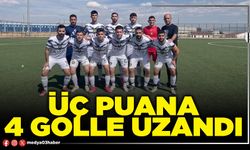 Üç puana 4 golle uzandı
