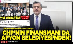CHP’nin finansmanı da Afyon Belediyesi’nden!