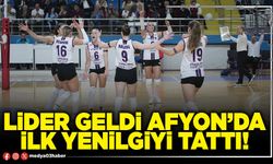 Lider geldi Afyon’da ilk yenilgiyi tattı!