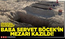 Baba Servet Böcek’in mezarı kazıldı!