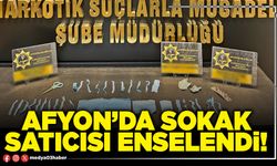 Afyon’da sokak satıcısı enselendi!