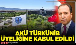 AKÜ TÜRKÜNİB üyeliğine kabul edildi