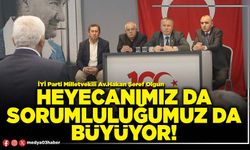 Heyecanımız da sorumluluğumuz da büyüyor!
