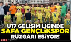 U17 Gelişim Liginde Safa Gençlikspor rüzgarı esiyor!