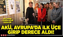 AKÜ, Avrupa’da ilk üçe girip derece aldı!