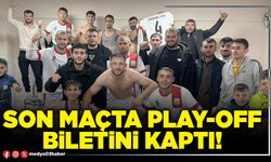 Son maçta play-off biletini kaptı!