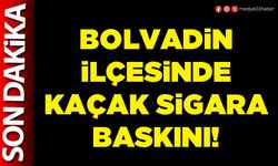 Bolvadin ilçesinde kaçak sigara baskını!